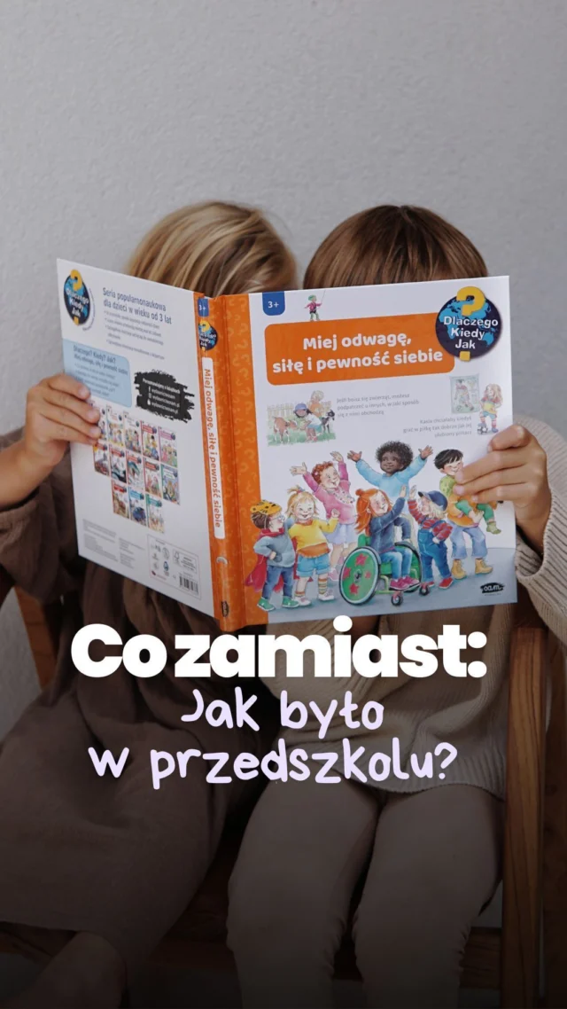 Przedszkolak a tematy konfliktów rówieśniczych, stawiania granic i emocji? Pomożemy Ci w tym!🗨️ Skomentuj 𝗖𝗛𝗖𝗘̨ i poznaj książki, dzięki którym Twoje dziecko opowie Ci o relacjach w grupie!W tych książkach znajdziesz realne scenki z życia dziecka i wskazówkami, jak się zachować w różnych sytuacjach!Naucz dziecko funkcjonować w grupie i rozwiązywać konflikty:
💪 „Miej odwagę, siłę i pewność siebie”, która pomaga budować pewność siebie i stawiać granice,
💆🏼‍♀️ „Poznajemy emocje”, o tym, jak rozpoznawać, wyrażać i regulować emocje,
👫 „Jak żyjemy w społeczeństwie”, która uczy  funkcjonowania w grupie i zasad społecznych.Skomentuj 𝗖𝗛𝗖𝗘̨ 🗨️ i sprawdź, jak te książki wyglądają w środku!#przedszkolak #mamaprzedszkolaka #książkidladzieci #prezent #wydawnictwosam