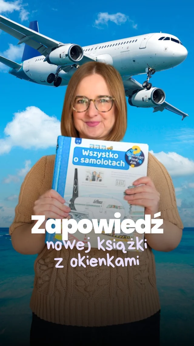 ✈️ Napisz 𝗕𝗜𝗟𝗘𝗧, żeby zapisać się na listę oczekujących‼️Przed Wami pierwszy lub kolejny lot i chcesz odpowiednio przygotować dziecko… oraz zapewnić mu wciągającą rozrywkę na czas podróży? 🤔
Koniecznie sprawdź nową ZAPOWIEDŹ! Książkę z okienkami Dlaczego? Kiedy? Jak? i dowiedzcie się WSZYSTKIEGO O SAMOLOTACH! ✈️Co znajdziecie w książce „Wszystko o samolotach”? Zobaczcie sami ⤵️
✈️ Co się dzieje przed wylotem?
✈️ Czego nie można przewozić w bagażu podręcznym?
✈️ Jak pasażerowie wchodzą do samolotu?
✈️ Co się dzieje z bagażem?
✈️ Jak i kiedy tankuje się samolot?
✈️ Kiedy samolot ma przeglądy techniczne?
✈️ Co robią różne pojazdy na płycie lotniska?
✈️ Kto steruje samolotem?
✈️ Na czym polega praca stewardessy?
✈️ Czy w samolocie jest kuchnia?
✈️ Czy ptaki nie przeszkadzają samolotom?Konsultacja merytoryczna: Michael Lamberty, Lufthansa, Michael Kempf
Konsultacja merytoryczna wydania polskiego: Bernard Rzedzicki, ekspert lotnictwaPsst! Razem z premierą książki wystartuje -20% ✂️ na wszystko! Kto poluje na prezenty na 🐰?➡️ Napisz 𝗕𝗜𝗟𝗘𝗧, żeby zapisać się na listę oczekujących i dostać powiadomienie o premierze 📢‼️PRZEDSPRZEDAŻ‼️KIEDY? Oficjalny start przedsprzedaży: 12.03.2026
Ostatni dzień przedsprzedaży: 30.03.2026
GDZIE? Tylko na wydawnictwosam.pl
CZY BĘDĄ ZNIŻKI? Tak! Jak zwykle -20% z kodem rabatowymGDZIE ZNAJDĘ KOD? Tutaj i u naszych patronów!
PATRONI MEDIALNI @bliskieczytanie @trzykropki_storyKsiążki z tej serii mają oznaczenie wiekowe 𝟯–𝟴 𝗹𝗮𝘁. Dlaczego? Treści angażują już najmłodsze przedszkolaki, a jednocześnie poruszają tematy, które doskonale uzupełniają program nauczania w klasach 0-3!Psst… TO NIE WSZYSTKO! Przygotowaliśmy dla Was jeszcze jeden tytuł! 🤩 Kto zgadnie? SKOMENTUJ! ⤵️#książkidladzieci #przedszkolak #pierwszylot #rodzicielstwo #prezent