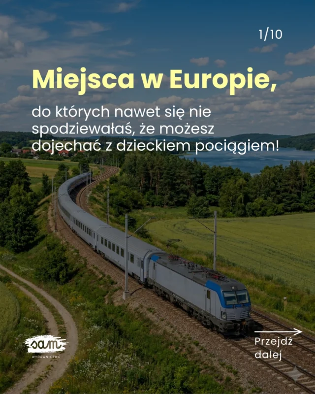 Eurotrip pociągiem? 🤔 To całkiem możliwe! Koniecznie zapisz ten post! 💾🗨️ Skomentuj 𝗞𝗢𝗗 i odbierz -20% ✂️ na książki, które pomogą Wam przygotować się do podróży 🚂✈️ i nie tylko!Zobacz, do jakich państw dojedziecie koleją z Polski, ile potrwa podróż i czy wewnątrz danego kraju też będziecie mogli poruszać się pociągami.A na kilkugodzinną podróż nie zapomnij książek, które zajmą głowę i ręce Twojego dziecka na długo:
🚂 𝗡𝗢𝗪𝗢𝗦́𝗖́: Wszystko o pociągach, która pomoże Wam odkryć, jak toczy się życie na dworcu i co dzieje się w różnych wagonach w czasie jazdy.
✈️ 𝗡𝗢𝗪𝗢𝗦́𝗖́: Wszystko o samolotach, która pokaże Wam, jak to się dzieje, że samolot lata i pomoże przygotować się do pierwszego lotu.Poznaj też inne tytuły idealne na podróż:
🚗 Poznajemy samochody, z której dowiecie się, jak działa Wasze auto oraz co dzieje się w fabryce samochodów i warsztacie.
🏊🏻‍♀️ Uczymy się pływać, która przygotuje Was do wizyty na basenie, a aquaparku, nad jeziorem lub morzem.
🇬🇧 Polsko-angielskie słowniki obrazkowe, które wesprą Was w nauce pierwszych słów.🗨️ Skomentuj 𝗞𝗢𝗗 i zamów WSZYSTKIE książki Wydawnictwa SAM 20% taniej! ✂️#książkidladzieci #dzieckociekaweswiata #rodzicielstwobliskosci #podróżezdziećmi #mamaprzedszkolaka