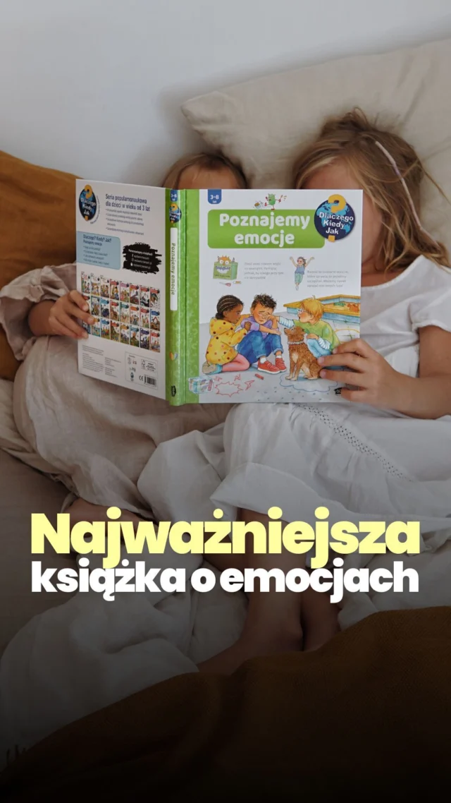 Wreszcie jest! 🥳  Łapcie dodruk Poznajemy emocje 🥹🗨️ Skomentuj 𝗖𝗛𝗖𝗘̨ i zamów, zanim znowu zniknie z półek!✂️ Teraz zakupisz książki z okienkami w pakiecie do 15% taniej 🥳Nie ma dnia, żeby ktoś nie spytał: Anita, kiedy będzie można zamówić Emocje?!
Oto jest – od dziś znowu dostępne! 🎉To przewodnik, który pomoże Twojemu dziecku:
💜 zrozumieć, co czuje,
💜 bezpiecznie wyrażać złość i smutek,
💜 radzić sobie z przebodźcowaniem.Ty też nie mogłaś się doczekać powrotu Poznajemy emocje?🗨️ Skomentuj 𝗖𝗛𝗖𝗘̨ i zamów, zanim cały nakład znowu się wyprzeda!#książkidladzieci #czytamzdzieckiem #rodzicielstwobliskości #poczytajmimamo #poczytajmitato