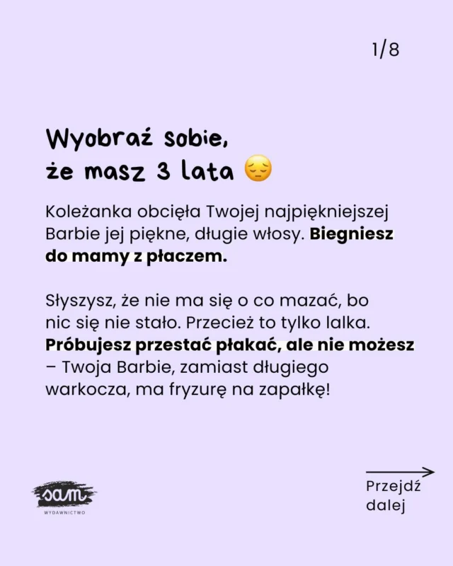 „Nie przesadzaj, nic się nie stało!” – ile razy to słyszałaś? 💔🗨️ Skomentuj 𝗖𝗛𝗖𝗘̨ i poznaj książki, z którymi wyregulujecie emocje, zamiast je chować!✂️ Teraz zakupisz książki z okienkami w pakiecie do 15% taniej 🥳Takie teksty uczyły nas jednego: nasze emocje są nieważne.
Wyrastaliśmy na dorosłych, którzy boją się mówić głośno o problemach i tłumią złość.Twoje dziecko nie musi tego przechodzić!𝗘𝗺𝗼𝗰𝗷𝗲 𝘁𝗼 𝗻𝗶𝗲 𝘀ł𝗮𝗯𝗼𝘀́𝗰́, 𝗮 𝘀𝗶ł𝗮.
Kiedy dziecko potrafi je nazywać i bezpiecznie wyrażać, buduje swoją wewnętrzną moc 💪Pomogą Wam w tym książki z okienkami dla dzieci 3-8 lat:
💆🏼‍♀️ „Poznajemy emocje”, o tym, jak je rozpoznawać, wyrażać i regulować,
💪 „Miej odwagę, siłę i pewność siebie”, która pomaga stawiać granice i budować zdrowe relacje,
👫 „Jak żyjemy w społeczeństwie”, która uczy funkcjonowania w grupie.Skomentuj 𝗖𝗛𝗖𝗘̨ 🗨️ i zobacz, jak te książki wyglądają w środku!#emocjedziecka #świadomerodzicielstwo #rodzicielstwobliskosci #jakrozmawiaczdzieckiem #inteligencjaemocjonalna