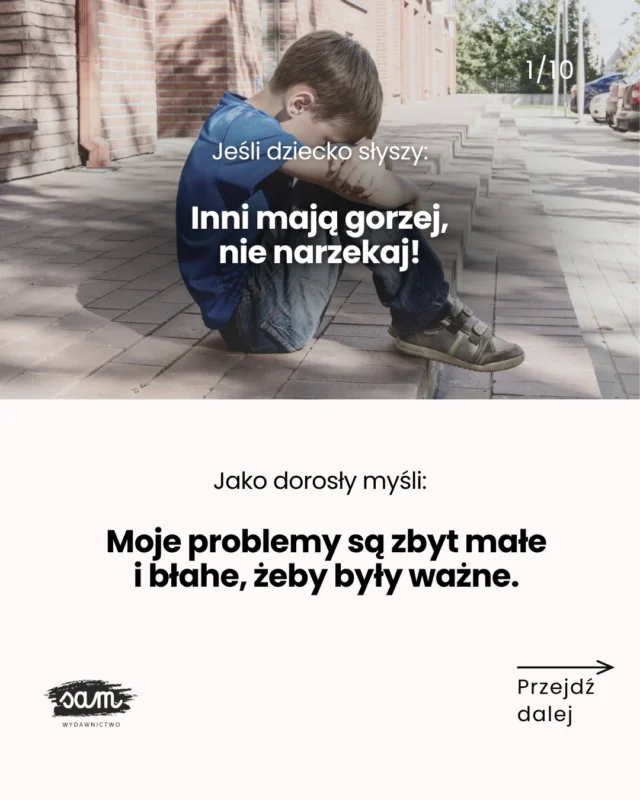 „Ja Ci dam powód do płaczu!" – brzmi znajomo? 💔🗨️ Skomentuj 𝗖𝗛𝗖𝗘̨, a wyślę Ci link do książek, które nauczą Twoje dziecko bezpiecznego wyrażania emocji!✂️ Teraz zakupisz książki z okienkami w pakiecie do 15% taniej 🥳Podobne teksty – chociaż wypowiadane bez złych intencji – uczyły nas, że negatywne emocje są „brzydkie” i trzeba je ukrywać. I że są oznaką słabości, a przecież musimy być silni.Dopiero jako dorosła zrozumiałam, że emocje nie są złe i nie muszę ich tłumić, a moje reakcje nie są przesadzone, tylko normalne.Chcę, żeby moje dzieci weszły w dorosłość z tą wiedzą. Ty też?Pomogą Wam w tym książki z okienkami dla dzieci 3-8 lat:
💆🏼‍♀️ „Poznajemy emocje”, o tym, jak je rozpoznawać, wyrażać i regulować,
💪 „Miej odwagę, siłę i pewność siebie”, która pomaga stawiać granice i budować zdrowe relacje,
👫 „Jak żyjemy w społeczeństwie”, która uczy funkcjonowania w grupie.🗨️ Skomentuj 𝗖𝗛𝗖𝗘̨ i zobacz, jak te książki wyglądają w środku!#emocjedziecka #świadomerodzicielstwo #rodzicielstwobliskosci #jakrozmawiaczdzieckiem #inteligencjaemocjonalna