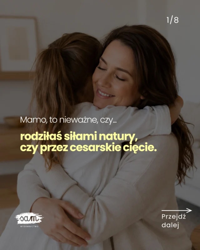 💌 Wyślij ten post mamie, która potrzebuje to dzisiaj przeczytać!Nie ma jednego słusznego sposobu na bycie mamą. Jest tylko Twój sposób. I to w zupełności wystarczy 🫶Chcesz wspierać rozwój swojego dziecka w duchu bliskości i szacunku? Poznaj książki, które Ci w tym pomogą!🗨️ Skomentuj 𝗖𝗛𝗖𝗘̨ i wybierz tytuły, które pokocha Twoje dziecko!#emocjedziecka #świadomerodzicielstwo #rodzicielstwobliskosci #jakrozmawiaczdzieckiem #inteligencjaemocjonalna