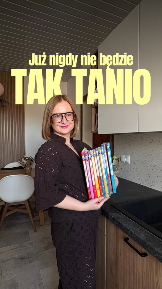 OSTATNIA SZANSA ⏰ żeby zamówić książki z okienkami, czytanki do spania i ilustrowane słowniki aż 30% taniej! ✂️🗨️ Skomentuj 𝗣𝗥𝗢𝗠𝗢 i zamów 30% taniej ✂️ zanim zniżka zniknie! ⏰Nie zwlekaj – skorzystaj z rabatu i pozwól, aby Twój przedszkolak zakochał się w naszych książkach 🥰Lub uzupełnij biblioteczkę o brakujące tytuły i kontynuujcie przygodę z naszymi okienkami 📚🗨️ Skomentuj 𝗣𝗥𝗢𝗠𝗢, a wyślę Ci link do przecenionych -30% ✂️ książek!#wydawnictwosam #bookstagrampl #przedszkolak #rodzicielstwobliskości #czytamzdzieckiem