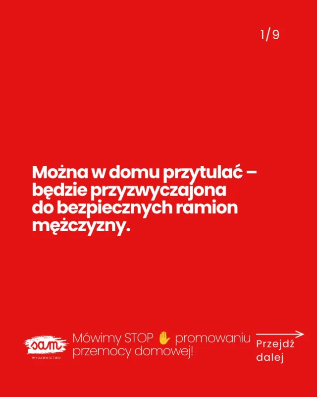 ✋🏻Żadne dziecko, żadna dziewczynka, żadna kobieta nie powinna znać przemocy! Dom ma być bezpieczną ostoją, a nie miejscem ringu czy tresury 😡Zawsze, kiedy ktoś ucieka się do przemocy, stanowi to o jednym - jego niedojrzałości! Nie znalazł innego sposobu na wywieranie wpływu.A przecież jest inna, lepsza droga na wspólne życie: droga współpracy i jasnej komunikacji, z poszanowaniem zdania innych.Tego uczymy w naszym książkach. To zakłada wychowanie do pokoju wg Marii Montessori.✂️ Teraz zamówisz książki z okienkami w pakiecie do 15% taniej!🗨️ Skomentuj 𝗖𝗛𝗖𝗘̨ i sprawdź książki dla dzieci w wieku 3-8 lat:
💆🏼‍♀️ „Poznajemy emocje”, o tym, jak rozpoznawać i wyrażać emocje (w bezpieczny sposób!),
💪 „Miej odwagę, siłę i pewność siebie”, która pomaga budować pewność siebie i stawiać granice,
👫 „Jak żyjemy w społeczeństwie”, która uczy funkcjonowania w grupie.🗨️ Skomentuj 𝗖𝗛𝗖𝗘̨ i zobacz, jak wyglądają w środku!#wydawnictwosam #książkidladzieci #książki #przemoc #rodzicielstwobliskości