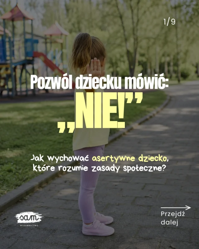 Mamo, nie chcę! 😫 I co Ty na to? 🤔🗨️ Skomentuj 𝗖𝗛𝗖𝗘̨ i poznaj książki, które pomogą Wam w nauce asertywności i stawiania granic.
✂️ Teraz zamówisz książki z okienkami w pakiecie do 15% taniej!Chcesz, żeby Twoje dziecko wyrosło na odpowiedzialnego i pewnego siebie dorosłego?🏠 Siłę do tego buduje już W DOMU, gdy decyduje o sobie, wyraża pierwszy sprzeciw albo współdecyduje o posiłkach czy wolnym czasie. Uczy się też zasad.To, że słyszysz jego głos i pozwalasz mu decydować, pomaga mu dorastać do bycia odpowiedzialnym, świadomym dorosłym.Przesuń palcem 👉 i zobacz w karuzeli, jak jeszcze lepiej je w tym wesprzeć!W rozmowie o granicach i konfliktach pomogą Wam książki z okienkami dla dzieci w wieku 3-8 lat:
💆🏼‍♀️ 𝗣𝗼𝘇𝗻𝗮𝗷𝗲𝗺𝘆 𝗲𝗺𝗼𝗰𝗷𝗲, o tym, jak je rozpoznawać, wyrażać i regulować,
💪 𝗠𝗶𝗲𝗷 𝗼𝗱𝘄𝗮𝗴𝗲̨, 𝘀𝗶ł𝗲̨ 𝗶 𝗽𝗲𝘄𝗻𝗼𝘀́𝗰́ 𝘀𝗶𝗲𝗯𝗶𝗲, która pomaga budować pewność siebie i stawiać granice,
👫 𝗝𝗮𝗸 𝘇̇𝘆𝗷𝗲𝗺𝘆 𝘄 𝘀𝗽𝗼ł𝗲𝗰𝘇𝗲𝗻́𝘀𝘁𝘄𝗶𝗲, która uczy funkcjonowania w grupie.Teraz zamówisz książki z okienkami w pakiecie do 15% taniej! ✂️
🗨️ Skomentuj 𝗖𝗛𝗖𝗘̨ i zobacz, jak wyglądają w środku!#rodzicielstwobliskości #edukacjadomowa #rodzicielstwo #emocjedziecka #inteligencjaemocjonalna