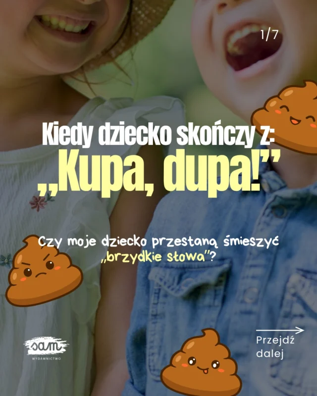 Dziecko pęka ze śmiechu, gdy słyszy słowo KUPA? 💩 To… normalne! I kiedyś minie 😉🗨️ Skomentuj 𝗖𝗛𝗖𝗘̨ i poznaj książki, które pomogą Wam rozmawiać o ciele i granicach.
✂️ Teraz zamówisz książki z okienkami w pakiecie do 15% taniej!Twoje dziecko krzyczy „KUPA, KUPA” i patrzy na Ciebie z uśmiechem, czekając na reakcję? Znasz to? To testowanie granic w praktyce! 😊Przesuń palcem 👉 i zobacz w karuzeli, jak reagować mądrze!Fascynacja fizjologią to sygnał, że Twoje dziecko zaczyna interesować się swoim ciałem i już TERAZ jest gotowe na rozmowę!A w przeprowadzeniu tej rozmowy pomogą Ci książki o ciele… i stawianiu granic:
🧠 𝗣𝗼𝘇𝗻𝗮𝗷𝗲𝗺𝘆 𝗻𝗮𝘀𝘇𝗲 𝗰𝗶𝗮ł𝗼 (3-8 lat) z informacjami, jak ono wygląda i działa.
🤰 𝗗𝘇𝗶𝗲𝗰𝗸𝗼 𝘄 𝗯𝗿𝘇𝘂𝗰𝗵𝘂 𝗺𝗮𝗺𝘆 (4-9 lat), która tłumaczy, skąd się biorą dzieci – bez tabu, lecz bliskościowo oraz językiem dostosowanym do wieku dziecka.
💪 𝗠𝗶𝗲𝗷 𝗼𝗱𝘄𝗮𝗴𝗲̨, 𝘀𝗶ł𝗲̨ 𝗶 𝗽𝗲𝘄𝗻𝗼𝘀́𝗰́ 𝘀𝗶𝗲𝗯𝗶𝗲 (3-8 lat), która pomaga stawiać granice i budować zdrowe relacje.🗨️ Skomentuj 𝗖𝗛𝗖𝗘̨ i zobacz, jak wyglądają w środku!
✂️ Teraz zamówisz książki z okienkami w pakiecie do 15% taniej!#ksiazkidladzieci #ksiazkizokienkami #bookstagrampl #przedszkolak #rodzicielstwobliskości