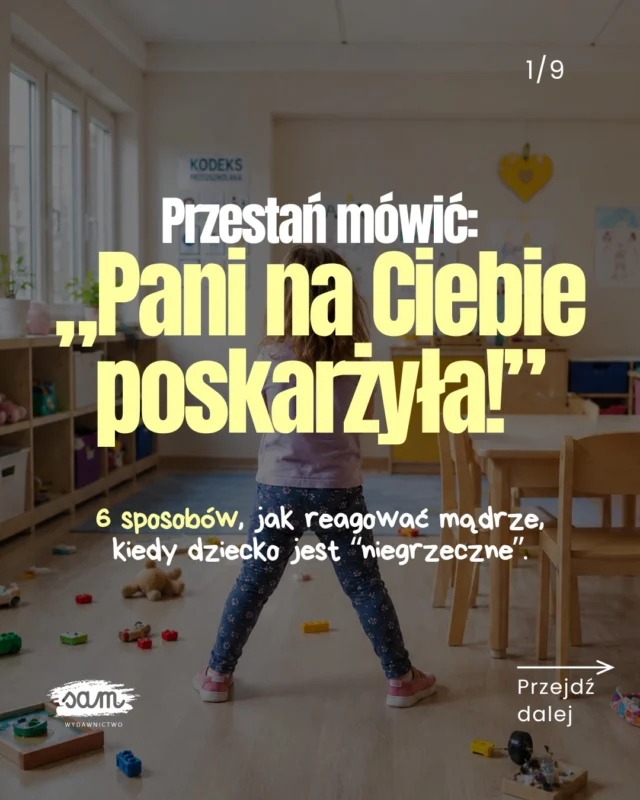 Dziecko sprawia trudności w przedszkolu? Zobacz, jak reagować! 👇🗨️ Skomentuj 𝗖𝗛𝗖𝗘̨ i poznaj książki, które pomogą Wam regulować emocje i funkcjonować w grupie.
✂️ Teraz zamówisz duże książki z okienkami w pakiecie do 15% taniej!Pani zgłasza Ci, że Twoje dziecko bije innych, krzyczy i biega w czasie zajęć, nie chce siedzieć przy stole podczas posiłków… Znowu.😮‍💨Dziwisz się, bo w domu nie macie takich problemów z zachowaniem?A może pokażesz nauczycielce, że jesteś otwarta na współpracę, podzielisz się domowymi strategiami regulowania emocji i spróbujesz dowiedzieć się od dziecka, co spowodowało złość?Przesuń palcem 👉 i zobacz, jak zrobić to MĄDRZE.Ale najpierw poznaj książki z okienkami dla dzieci 3-8 lat, które pomogą Wam rozmawiać o emocjach i pokażą, jak je bezpiecznie wyrażać oraz budować zdrowe relacje:
💆🏼‍♀️ 𝗣𝗼𝘇𝗻𝗮𝗷𝗲𝗺𝘆 𝗲𝗺𝗼𝗰𝗷𝗲, o tym, jak rozpoznawać, wyrażać i regulować emocje.
💪 𝗠𝗶𝗲𝗷 𝗼𝗱𝘄𝗮𝗴𝗲̨, 𝘀𝗶ł𝗲̨ 𝗶 𝗽𝗲𝘄𝗻𝗼𝘀́𝗰́ 𝘀𝗶𝗲𝗯𝗶𝗲, o tym, jak stawiać granice i budować poczucie własnej wartości.
👫 𝗝𝗮𝗸 𝘇̇𝘆𝗷𝗲𝗺𝘆 𝘄 𝘀𝗽𝗼ł𝗲𝗰𝘇𝗲𝗻́𝘀𝘁𝘄𝗶𝗲, która uczy funkcjonowania w grupie, dbania o swoje prawa, a także obowiązki.🗨️ Skomentuj 𝗖𝗛𝗖𝗘̨ i zobacz, jak wyglądają w środku!
✂️ Teraz zamówisz duże książki z okienkami w pakiecie do 15% taniej!#bookstagrampl #rodzicielstwobliskości #książkidladzieci #emocjedziecka #przedszkolak