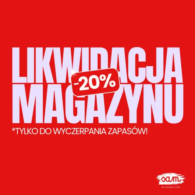 𝗪𝗽𝗶𝘀𝘇 𝗦𝗔𝗟𝗘, 𝗮 𝘄𝘆𝘀́𝗹𝗲̨ 𝗖𝗶 𝗹𝗶𝗻𝗸 𝗱𝗼 𝘄𝘆𝗽𝗿𝘇𝗲𝗱𝗮𝘇̇𝘆 -𝟮𝟬%‼️Z ciężkim sercem musimy Was poinformować, że przygotowujemy się do zamknięcia naszego ukochanego projektu Wydawnictwo SAM. 🥺❤️‍🩹Niestety nie jesteśmy w stanie już dłużej dźwigać kosztów. 😞Bardzo Wam dziękujemy za każdy Wasz zakup, polecenia znajomym i placówkom oraz za każdą wiadomość: „Dziękujemy za Waszą pracę!”. To dodawało nam przez 8 lat skrzydeł i pozwoliło tak bardzo rozkwitnąć. Dziękujemy też, że wraz z nami zmieniacie świat i wychowujecie dzieci w duchu otwartości, empatii i sprawczości. 🙏🏻🫶🏻Chcemy, aby nasze książki powędrowały w dobre ręce, dlatego przez najbliższe tygodnie będziemy wysprzedawać nasz magazyn. Dajcie proszę znać znajomym, rodzinie, placówkom i bibliotekom – każdemu, dla kogo nasze książki będą wartością. 📩Tutaj oraz w Listach od Anity będziemy Was nadal wspierać wartościowymi treściami. O dodrukach, nowościach i stanach magazynowych będziemy informować w Newsletterze. Czeka nas niezwykły czas pożegnań i rozmów o książkach. Bądźcie w tym czasie z nami.Dziękujemy za wszystko! 🥹🫶🏻Anita & Robert#ksiazkidladzieci #wydawnictwosam #bookstagrampl #rodzicielstwobliskosci #książkidladzieci