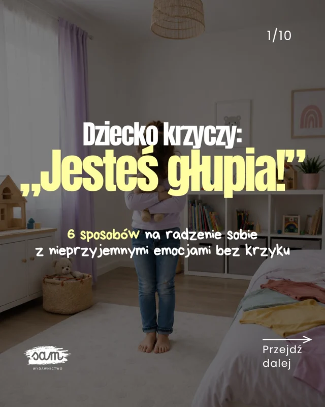 😡 Dziecko mówi: „Jesteś głupia!”, a myśli… „Nie radzę sobie!” 😢‼️𝗨𝗪𝗔𝗚𝗔, 𝗟𝗜𝗞𝗪𝗜𝗗𝗔𝗖𝗝𝗔 𝗠𝗔𝗚𝗔𝗭𝗬𝗡𝗨! -𝟮𝟬% 𝗧𝗬𝗟𝗞𝗢 𝗗𝗢 𝗪𝗬𝗖𝗭𝗘𝗥𝗣𝗔𝗡𝗜𝗔 𝗭𝗔𝗣𝗔𝗦𝗢́𝗪! ✂️ Wpisz 𝗦𝗔𝗟𝗘, a wyślę Ci link 📥𝗦𝗣𝗢𝗥𝗢 𝗧𝗬𝗧𝗨Ł𝗢́𝗪 𝗝𝗨𝗭̇ 𝗭𝗡𝗜𝗞𝗡𝗘̨Ł𝗢 😱 ❤️‍🩹Czasami nawet dorośli nie potrafią regulować swoich emocji – a co dopiero dzieci!
Dlatego, kiedy sytuacja eskaluje i złość zaczyna wylewać się na zewnątrz, ważne jest okazanie wsparcia 🫶 i zaproponowanie rozwiązania dopasowanego do potrzeb i możliwości dziecka.Przesuń palcem 👉 i zobacz 6 różnych sposobów, jak ułatwić dziecku oswojenie złości.Chcesz poznać więcej tipów na radzenie sobie ze złością, strachem, smutkiem czy podekscytowaniem?Poznaj książki, które pomogą wyrosnąć dziecku na świadomego dorosłego!
💆🏼‍♀️ „Poznajemy emocje” pomoże Wam zrozumieć emocje i je regulować.
🫶 „Odnajdź w sobie siłę i zmieniaj świat” zachęca do odkrywania siebie, swoich emocji, talentów oraz ich rozwijania.
🏠 „Poznajemy rodziny” o relacjach rodzinnych (także tych skomplikowanych!).🗨️ Skomentuj 𝗦𝗔𝗟𝗘, a wyślę Ci link do wyprzedaży -20% NA WSZYSTKO‼️
Tylko do wyczerpania zapasów!#ksiazkidladzieci #przedszkolak #przedszkole #rodzicielstwobliskosci #emocjedziecka