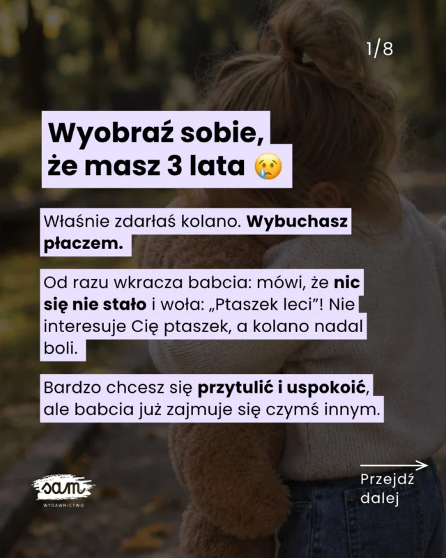 Dziecko aż się trzęsie z emocji, a Ciebie to triggeruje, więc chcesz go jak najszybciej uspokoić? 🤔👇‼️𝗨𝗪𝗔𝗚𝗔, 𝗟𝗜𝗞𝗪𝗜𝗗𝗔𝗖𝗝𝗔 𝗠𝗔𝗚𝗔𝗭𝗬𝗡𝗨! -𝟮𝟬% 𝗧𝗬𝗟𝗞𝗢 𝗗𝗢 𝗪𝗬𝗖𝗭𝗘𝗥𝗣𝗔𝗡𝗜𝗔 𝗭𝗔𝗣𝗔𝗦𝗢́𝗪! ✂️ Wpisz 𝗦𝗔𝗟𝗘, a wyślę Ci link 📥𝗦𝗣𝗢𝗥𝗢 𝗧𝗬𝗧𝗨Ł𝗢́𝗪 𝗝𝗨𝗭̇ 𝗭𝗡𝗜𝗞𝗡𝗘̨Ł𝗢 😱 ❤️‍🩹Tłumienie emocji na dłuższą metę szkodzi. Może skutkować niekontrolowanymi wybuchami 😡 złości lub 😭 płaczu, gdy wszystko się skumuluje oraz powodować objawy somatyczne - także w dorosłości! 🤯Za to pozwalając sobie na emocje, uczymy się je rozpoznawać i regulować – a przecież chcemy, żeby nasze dzieci to potrafiły! 🫶Dlatego warto pozwolić dzieciom na wyrażanie emocji tak, jak potrafią (dopóki nikogo tym nie krzywdzą) oraz pokazać im, jak mogą sobie z nimi radzić.Odwracanie uwagi? ❌ Nie tym razem!Lepiej:
✅ nazywaj emocje i rozmawiaj o nich z dzieckiem, żeby nauczyło się rozpoznawać je i radzić sobie z nimi,
✅ pokaż dziecku alternatywne metody radzenia sobie ze złością, smutkiem czy podekscytowaniem,
✅ po prostu bądź blisko i dawaj wsparcie na takim poziomie, jakiego dziecko akurat potrzebuje.W rozmowie o emocjach i granicach pomogą Wam książki:
💆🏼‍♀️ „Poznajemy emocje”, o tym, jak zrozumieć emocje i je regulować.
👫 „Jak żyjemy w społeczeństwie”, która uczy zgodnego funkcjonowania z innymi.
🫶 „Odnajdź w sobie siłę i zmieniaj świat” zachęca do odkrywania siebie, swoich emocji, talentów oraz ich rozwijania.🗨️ Skomentuj 𝗦𝗔𝗟𝗘, a wyślę Ci link do wyprzedaży -20% NA WSZYSTKO‼️
Tylko do wyczerpania zapasów!#ksiazkidladzieci #bookstagrampl #edukacjadomowa #emocjedziecka #inteligencjaemocjonalna