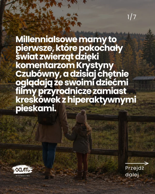 Jeśli tak robisz – robisz to dobrze! 💪Podaj to dalej ➡️ prosto do mamy, która kocha rozbudzać w swoich dzieciach ciekawość świata i zaspokajać ich potrzebę wiedzy!Mimo ograniczeń, w dzieciństwie z pasją rozwijaliśmy wiedzę na różne tematy, a teraz równie chętnie dzielimy się nią z naszymi dziećmi. Oby tak dalej!Każdy ma swój sposób – jedni korzystają z nowych technologii i możliwości, inni z sentymentu wracają do oldschoolowych sposobów: drukowanych książek i niezastąpionej Krystyny Czubówny.Ale na koniec dnia nie ważne, JAK to robimy. Ważne, że:
💜 wspieramy zainteresowania naszych dzieci,
💜 spędzamy wspólnie wartościowy czas,
💜 dajemy im dobry przykład i zachęcamy do rozwoju.Chcesz, żeby Twoje dziecko też pokochało świat zwierząt? Poznaj OSTATNIE NOWOŚCI z okienkami przed zamknięciem Wydawnictwa SAM:
🐘 „Wędrówki zwierząt”, które są jak najbardziej wciągający dokument BBC w wersji papierowej.
🦈 „Odkrywamy zwierzęta morskie”, które pozwolą Wam zbadać morskie głębiny bez łodzi podwodnej.Tydzień od premiery i połowa nakładu wyprzedana! 🥹😱🗨️ Skomentuj 𝗦𝗔𝗟𝗘, a wyślę Ci link do wyprzedaży -20% NA WSZYSTKO‼️
𝗧𝘆𝗹𝗸𝗼 𝗱𝗼 𝘄𝘆𝗰𝘇𝗲𝗿𝗽𝗮𝗻𝗶𝗮 𝘇𝗮𝗽𝗮𝘀𝗼́𝘄!#rodzicielstwo #przedszkolak #rodzicielstwobliskosci #ksiazkidladzieci #wydawnictwosam